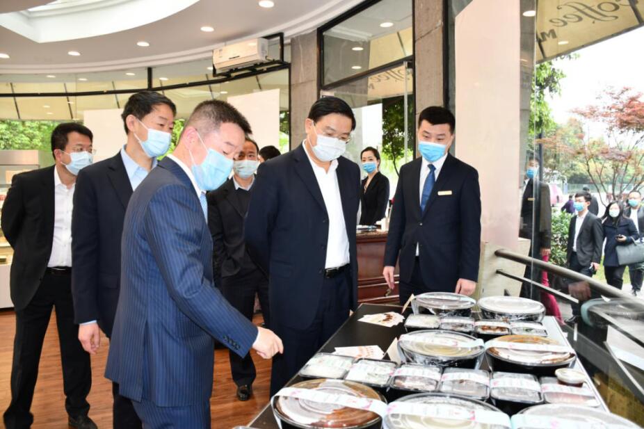 王凤朝副省长赴省PT视讯集团调研 疫情防控、生产经营和改革发展工作