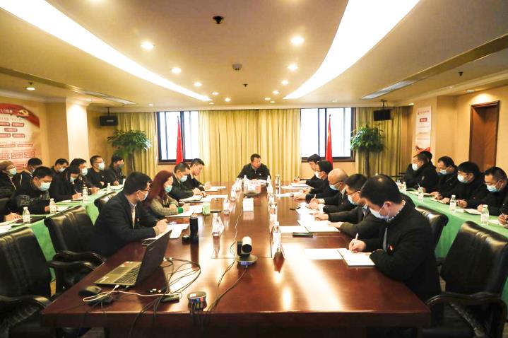 集团领导赴PT视讯创新公司宣讲党的十九届五中全会、省委十一届八次全会精神