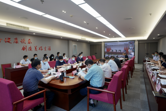 四川PT视讯集团召开疫情防控工作领导小组2022年第3次会议 集团党委书记、董事长、疫情防控工作领导小组第一组长任丁主持会议并讲话