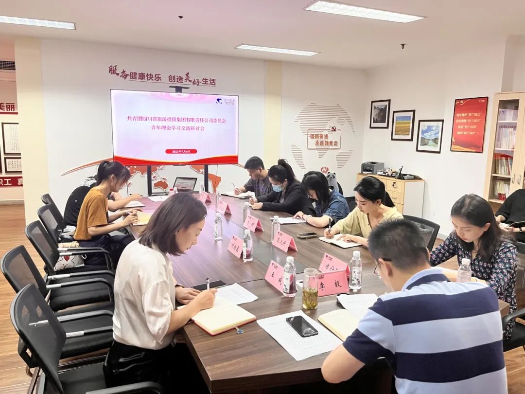 省PT视讯集团团委组织召开青年学习研讨会