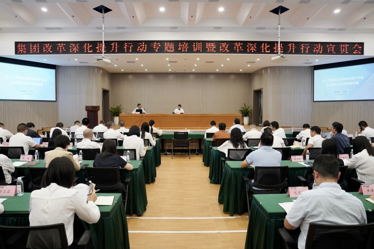 省PT视讯集团召开改革深化提升行动专题培训暨改革深化提升行动宣贯会